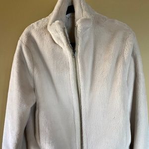 Vince faux fur shell jacket